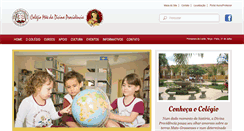 Desktop Screenshot of maedivina.com.br